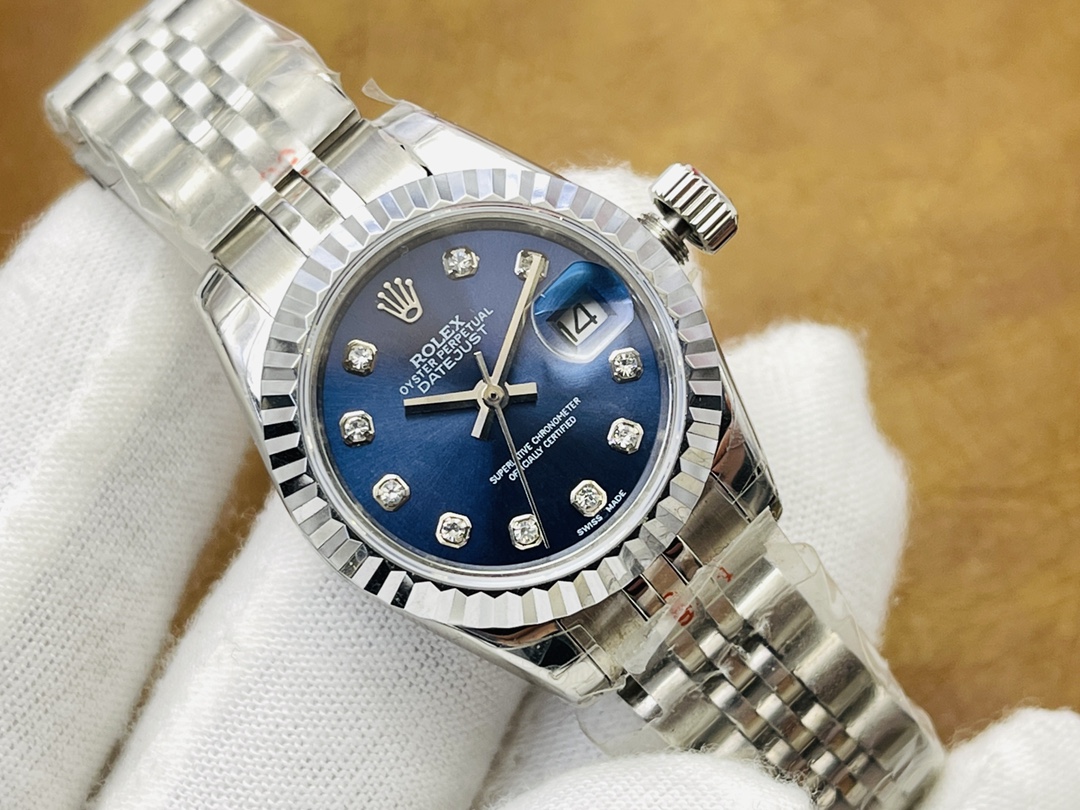 Rolex Datejust Replica
 Watch Blue Platinum Polishing