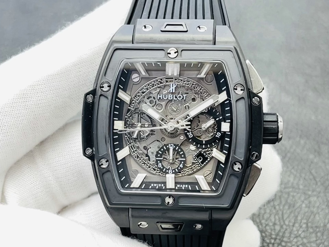 Hublot Big Bang Orologio da Polso Contatore di qualità
 Blu Gomma Automatic Mechanical Movement