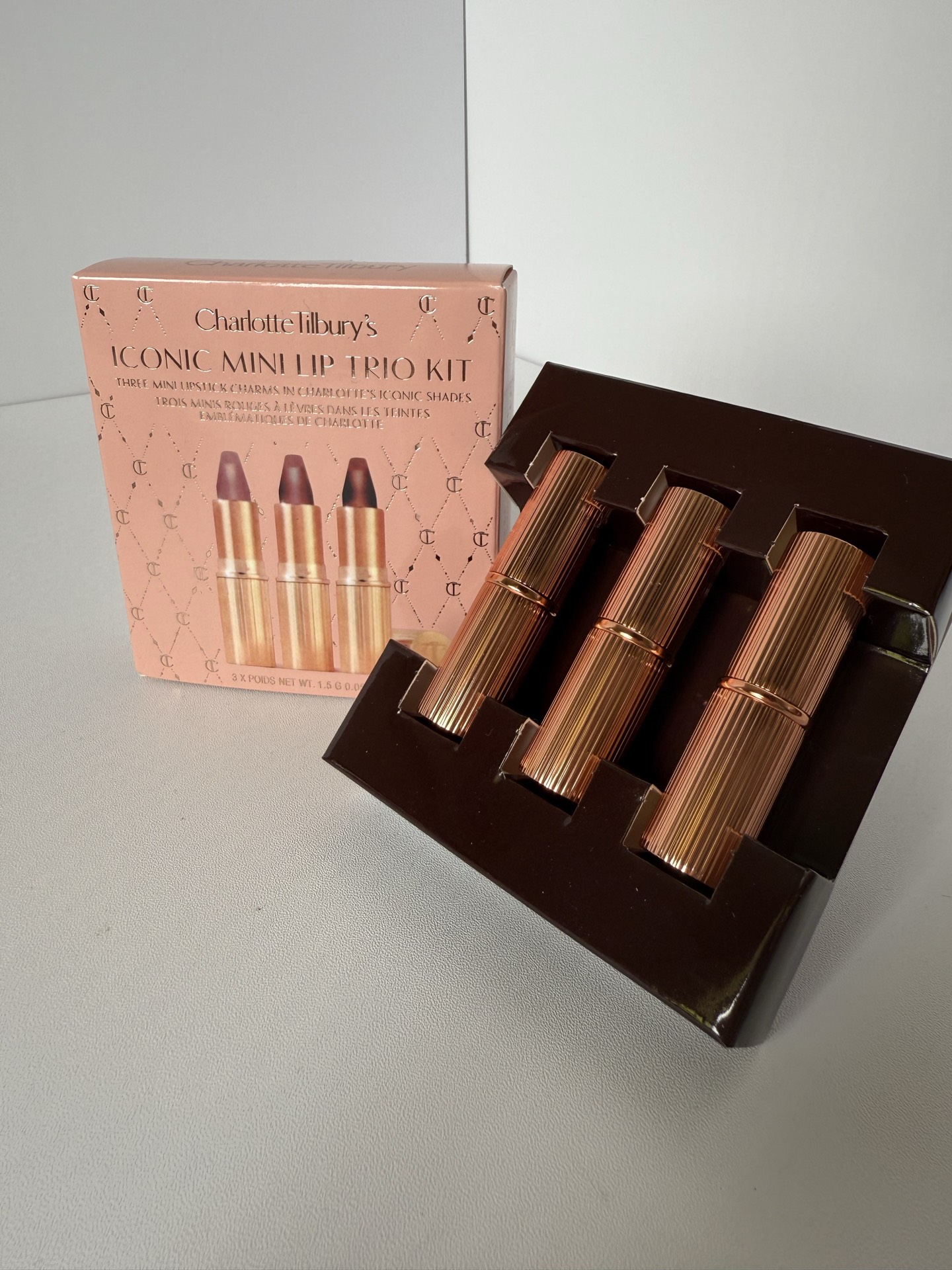50. CT Lipstick Trio Sample Set ×1.5g 🔜 1:1 quality❗CT lipstick trio set *1.5g (includes: walk of shame#, pillowtalk#,…