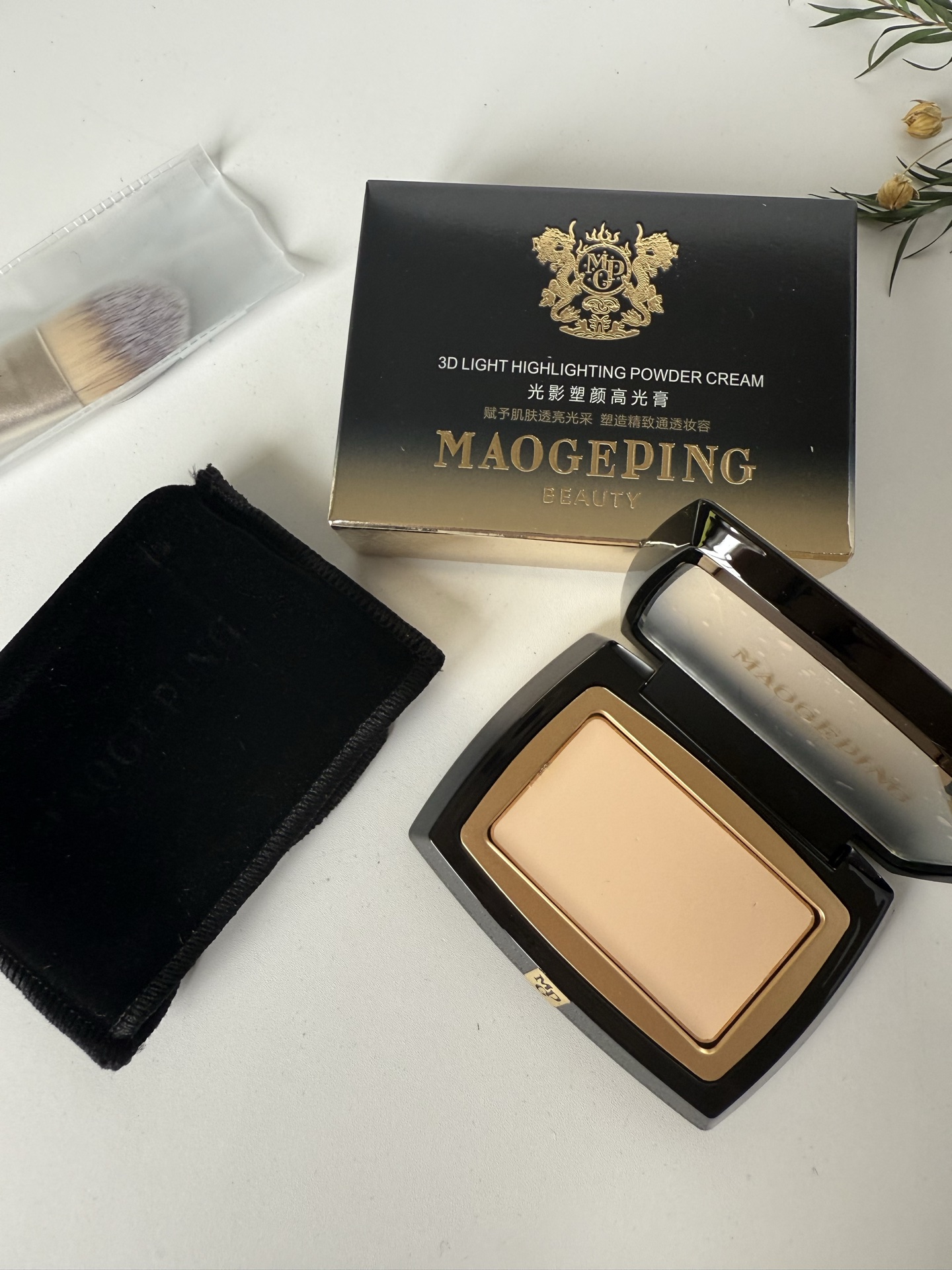 52. Crema de iluminador Mao Geping 5g 800# 🔜 calidad 1:1❗️ Nueva versión crema de iluminador Mao Geping 5g, tono: 800,…