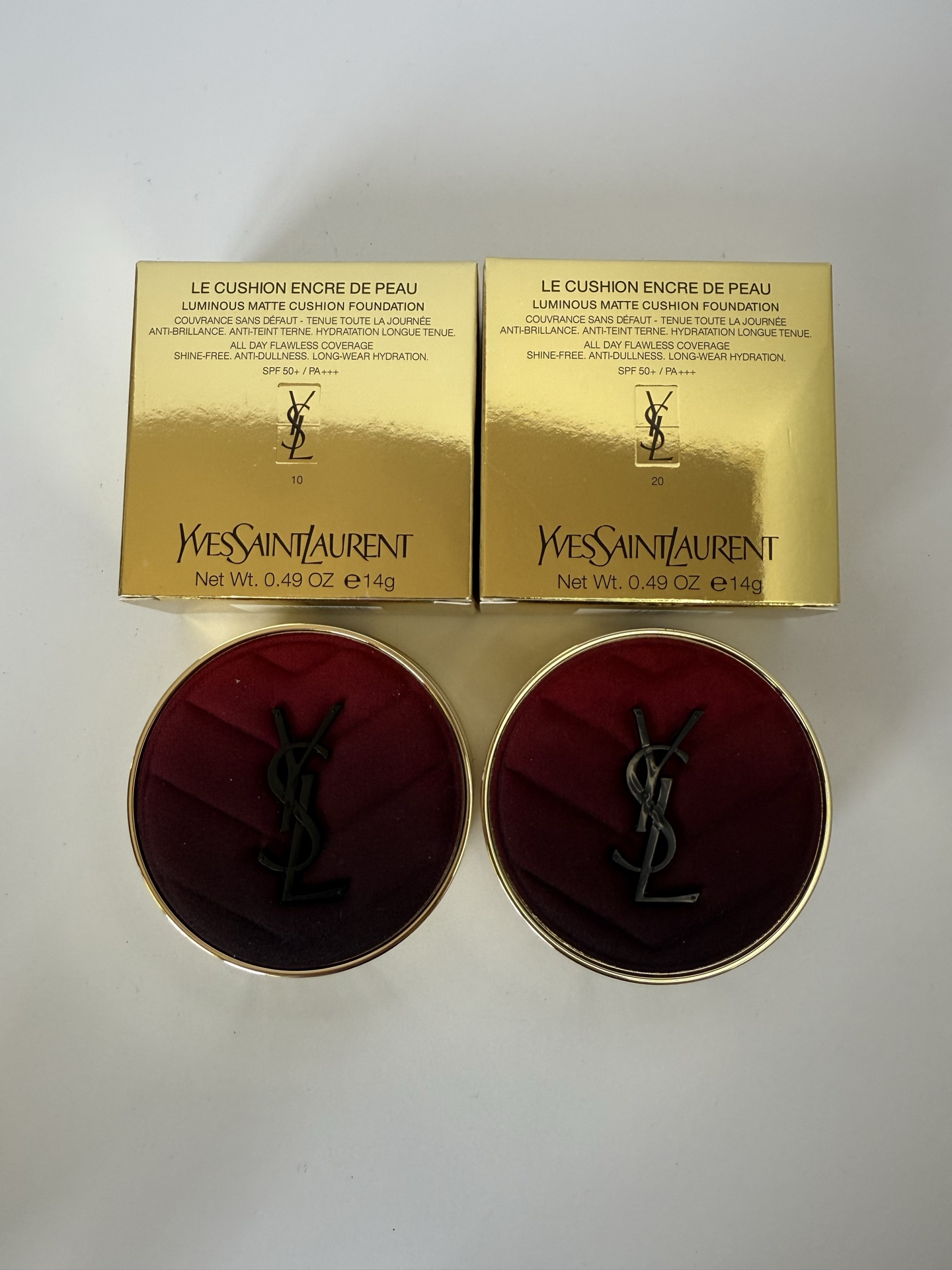 35. YSL cojín de terciopelo rojo edición limitada 14g 🔜 ¡Calidad uno a uno! ❗2️⃣ colores: B10#, B20#. YSL cojín de ter…