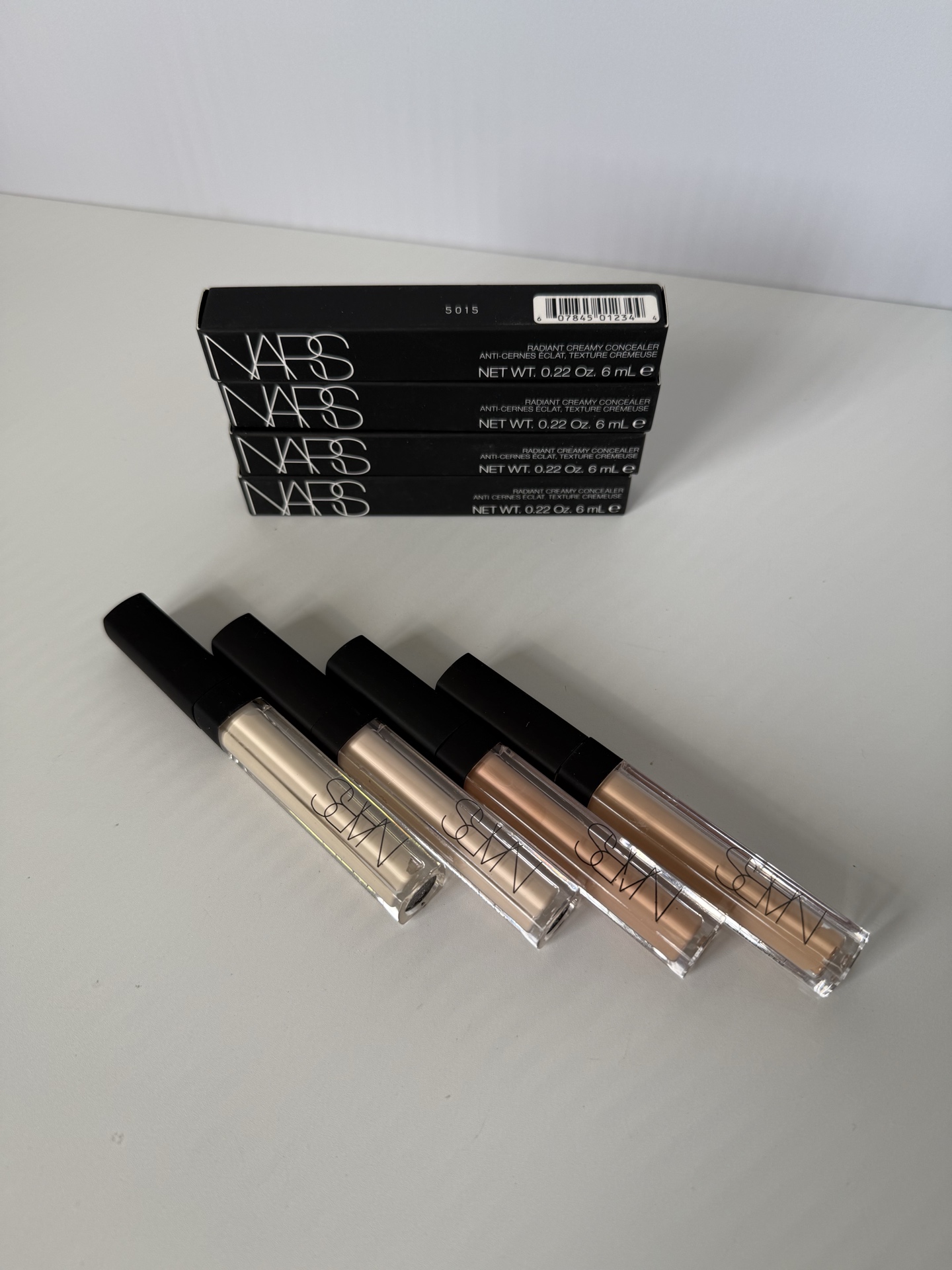 25! (Nota del pedido: NARS corrector + tono) NARS corrector 6ml, paquete original de 3 unidades. 4 tonos: 1231#, 1232#,…