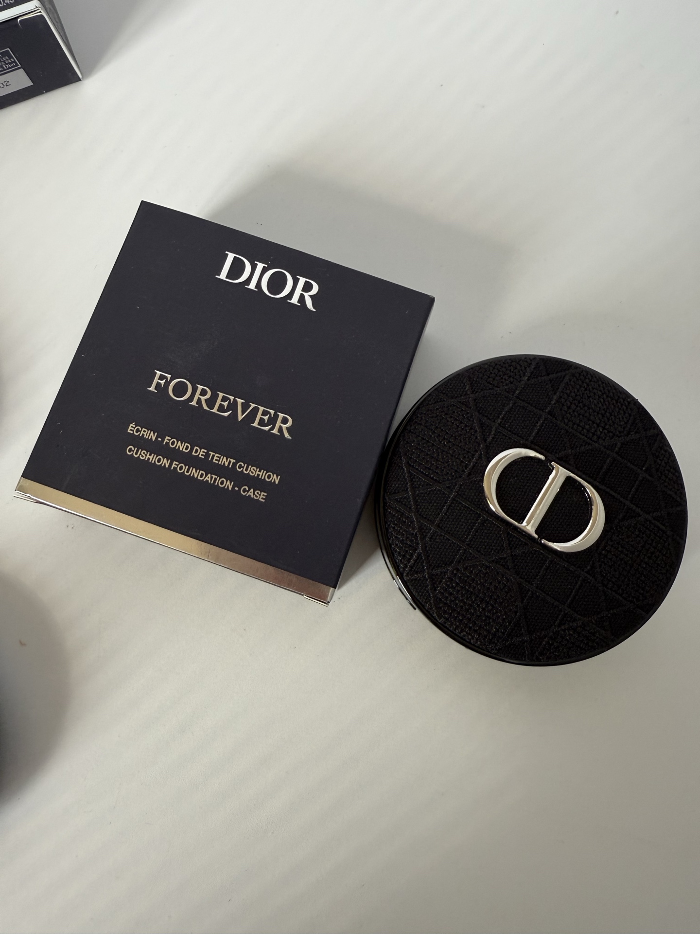 40！（nota del pedido: cojín bordado negro Dior + tono） Cojín bordado negro Dior 13g, con etiqueta china ✔2️⃣ tonos: 0N#,…