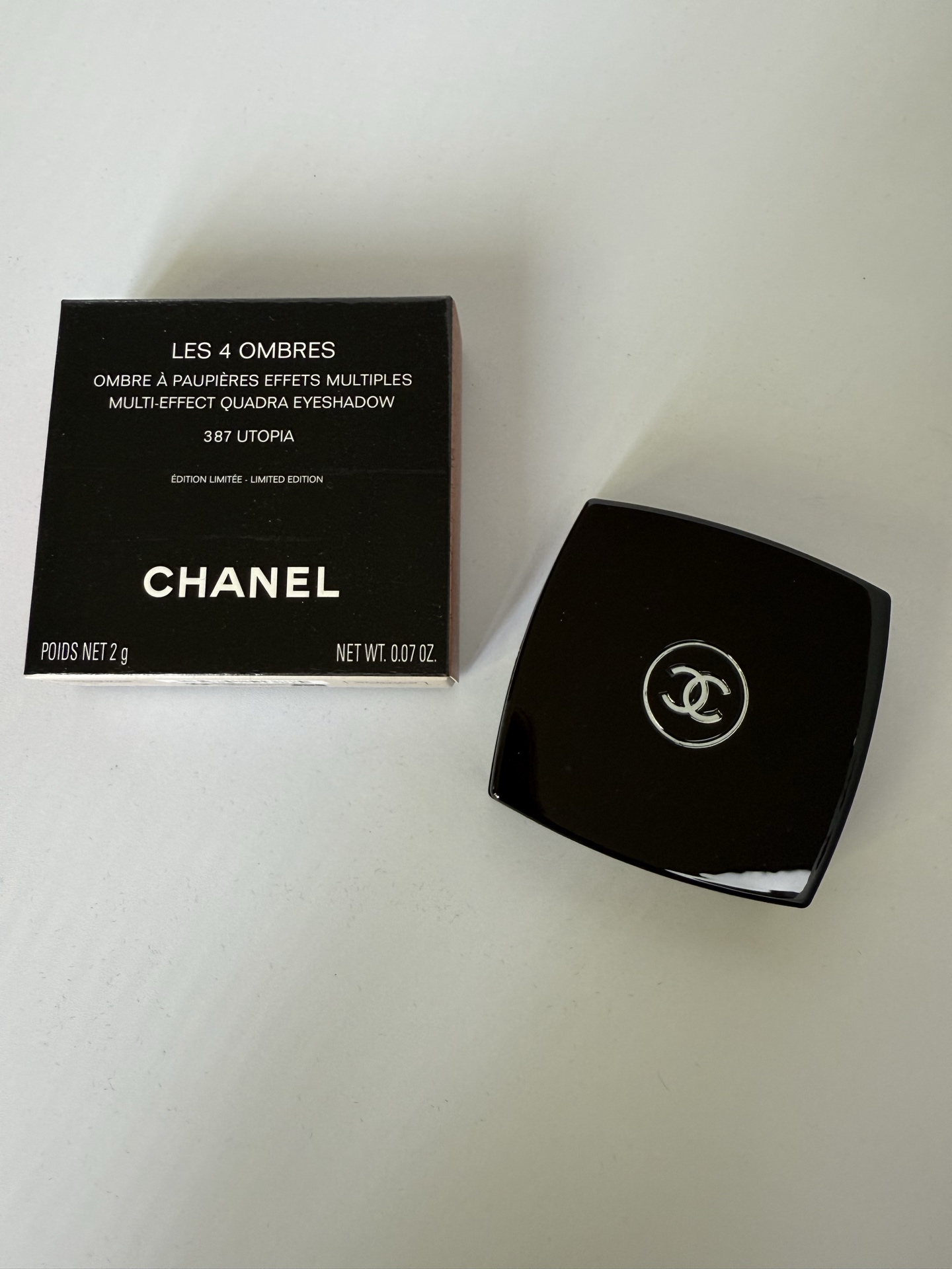 40! (Nota del pedido: Chanel限量4色眼影387) Chanel山茶花春季限定四色眼影 387乌托邦 Lote: 1298