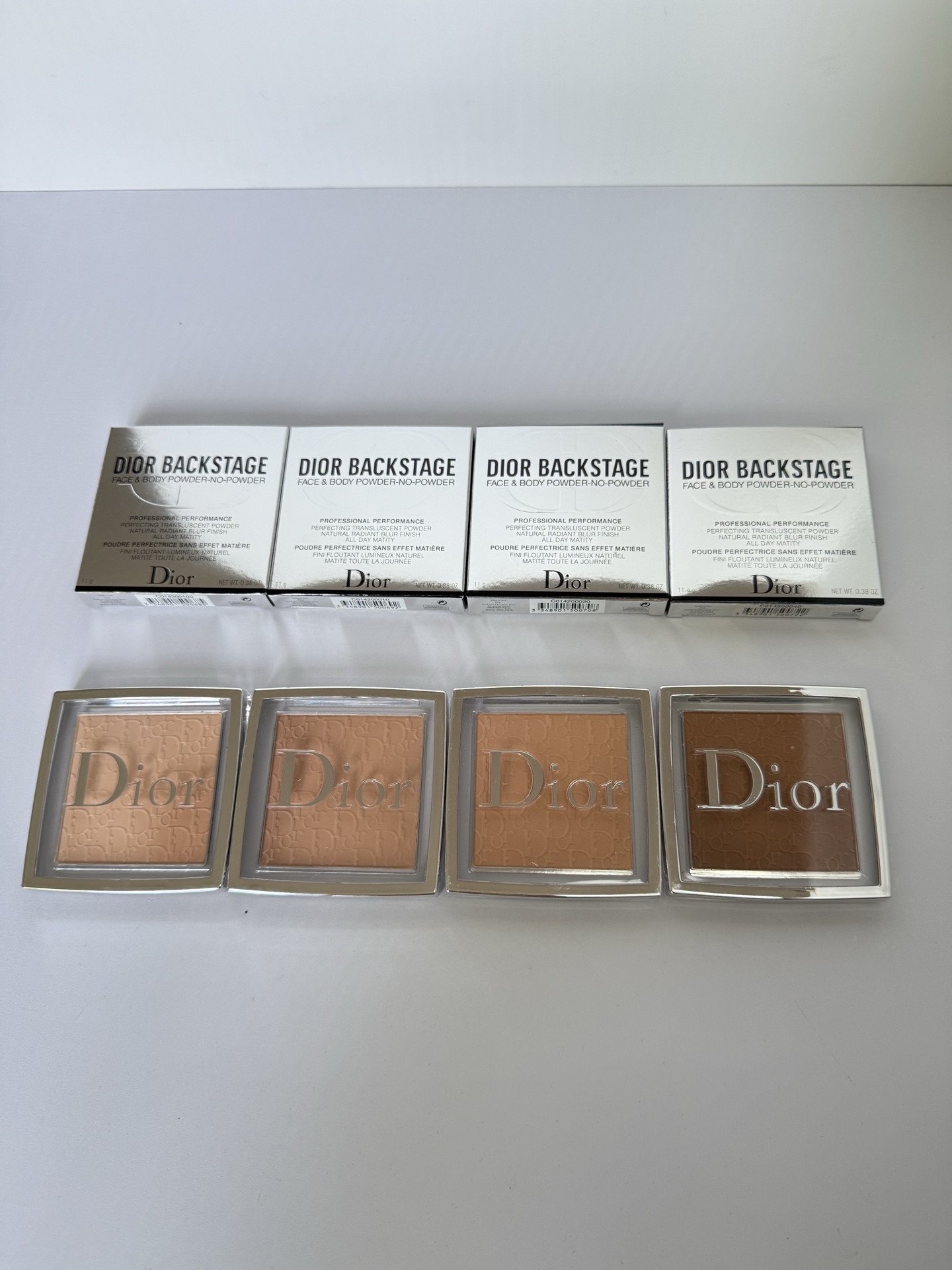 32! (Nota del pedido: polvo compacto Dior Backstage + tono) Dior Backstage polvo fijador de maquillaje 11g Tono: #0N #1…