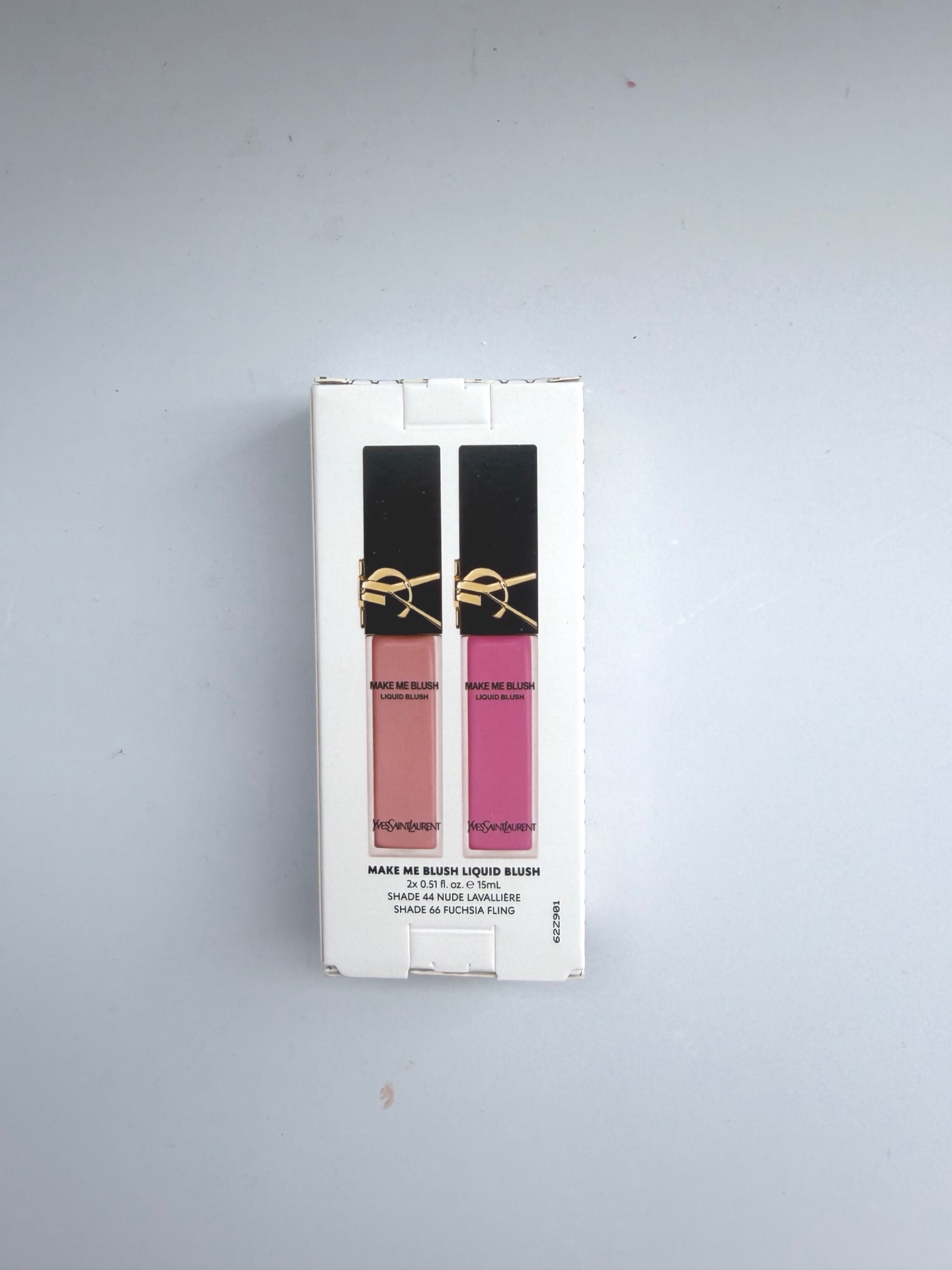 100! (Order note: YSL liquid blush two-piece set) 2024 YSL Christmas limited liquid blush 2-piece set Shades: 44+66 Pac…