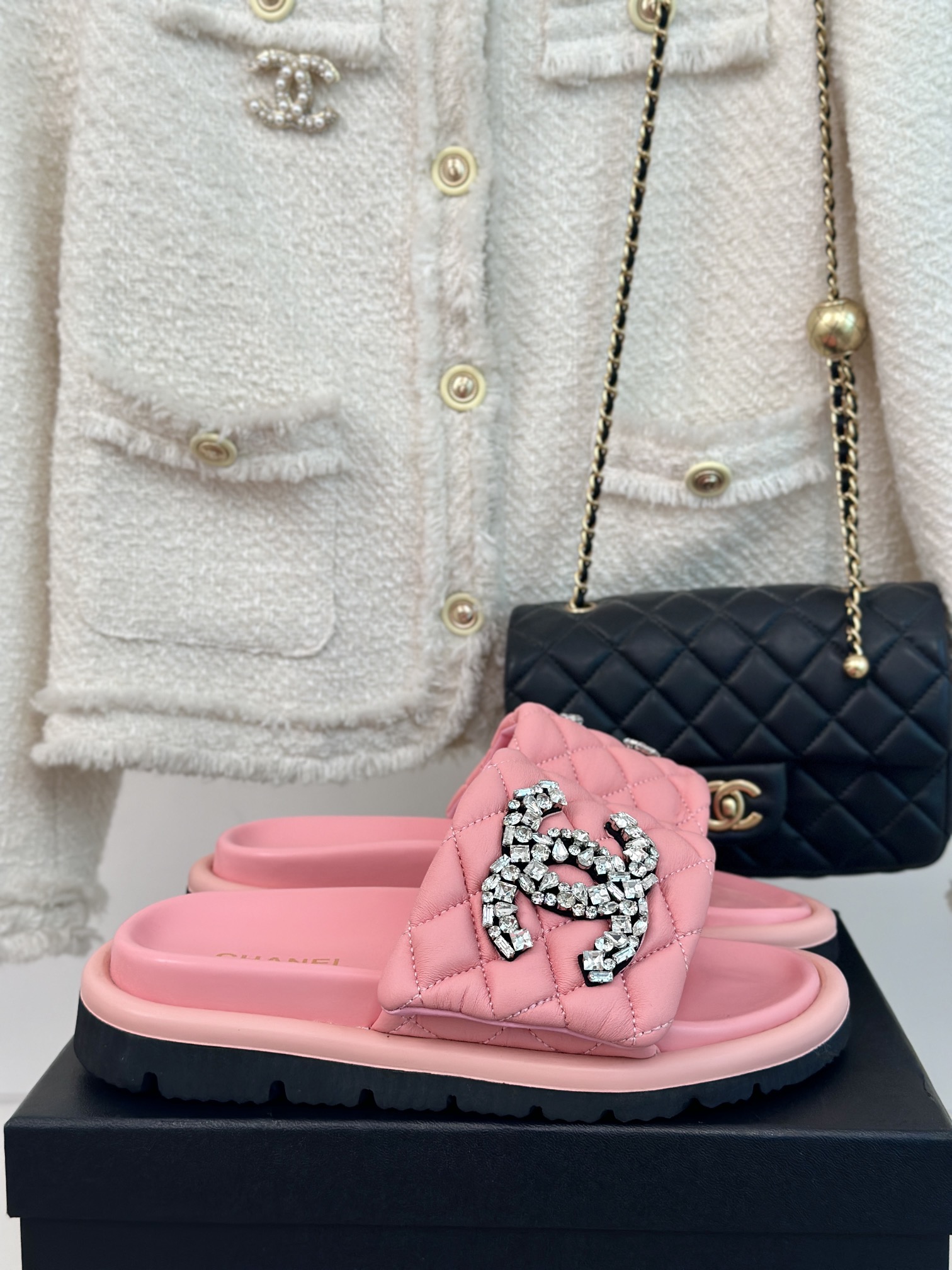 Chanel Shoes Slippers Nylon Spring/Summer Collection