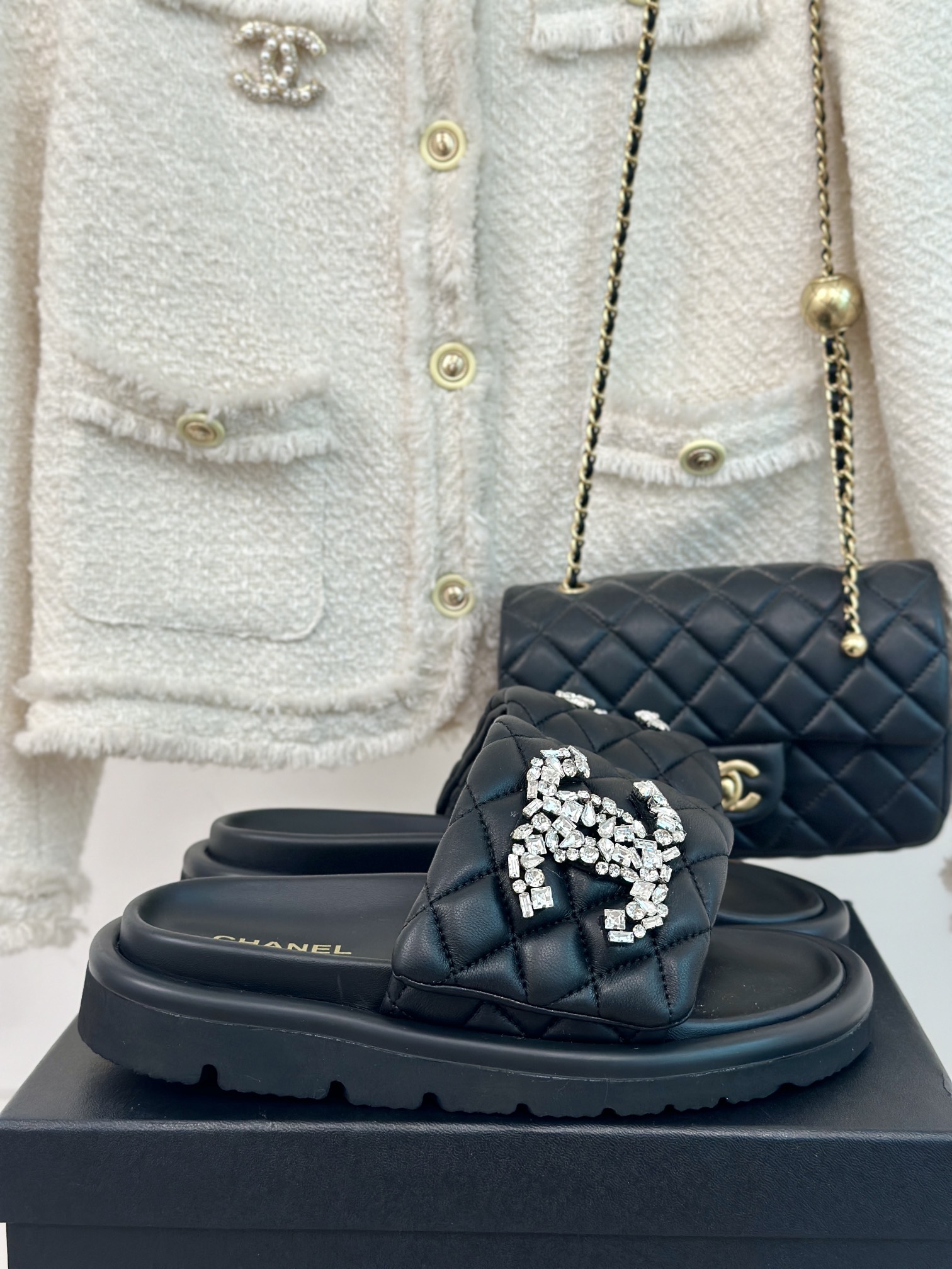 Chanel Knockoff
 Shoes Slippers Nylon Spring/Summer Collection