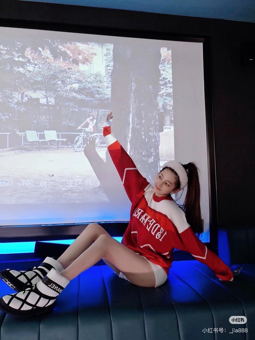 NO:544473,Footwear demonstration map, snow boots, boots19860909上脚示范图,雪地靴,boots,Women's Shoes