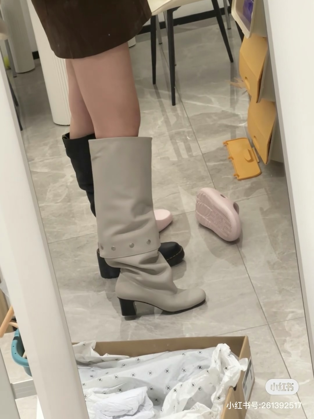 NO:438628,Footwear demonstration pictures, boots, boots19860909上脚示范图,靴子,boots,Women's Shoes