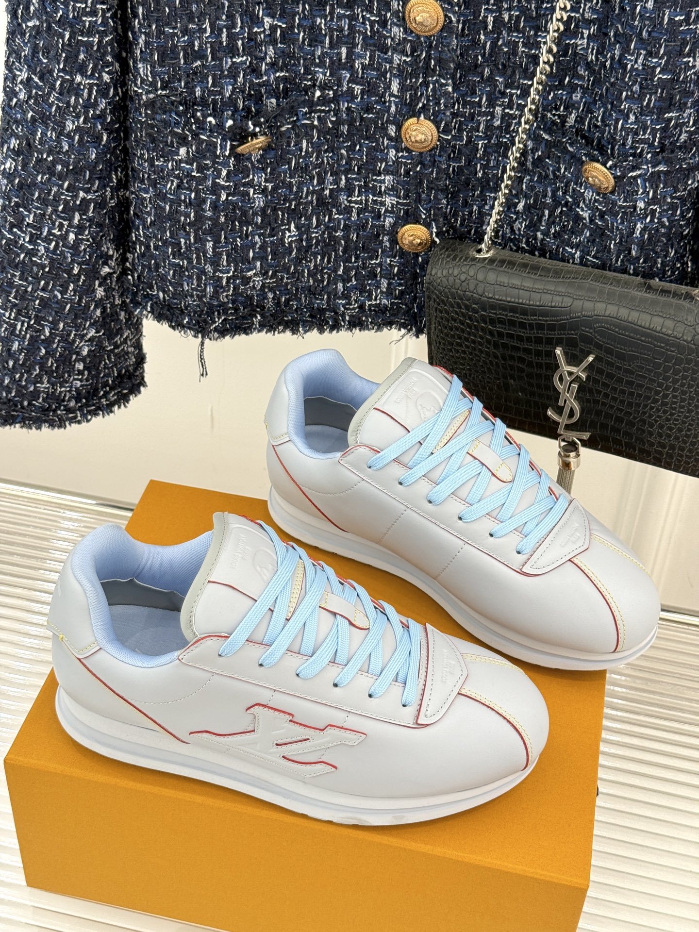3D➕20LV Buttersoft 25WF情侣款休闲面包鞋运动鞋这双面包鞋直接承包你们一整年的甜蜜出
