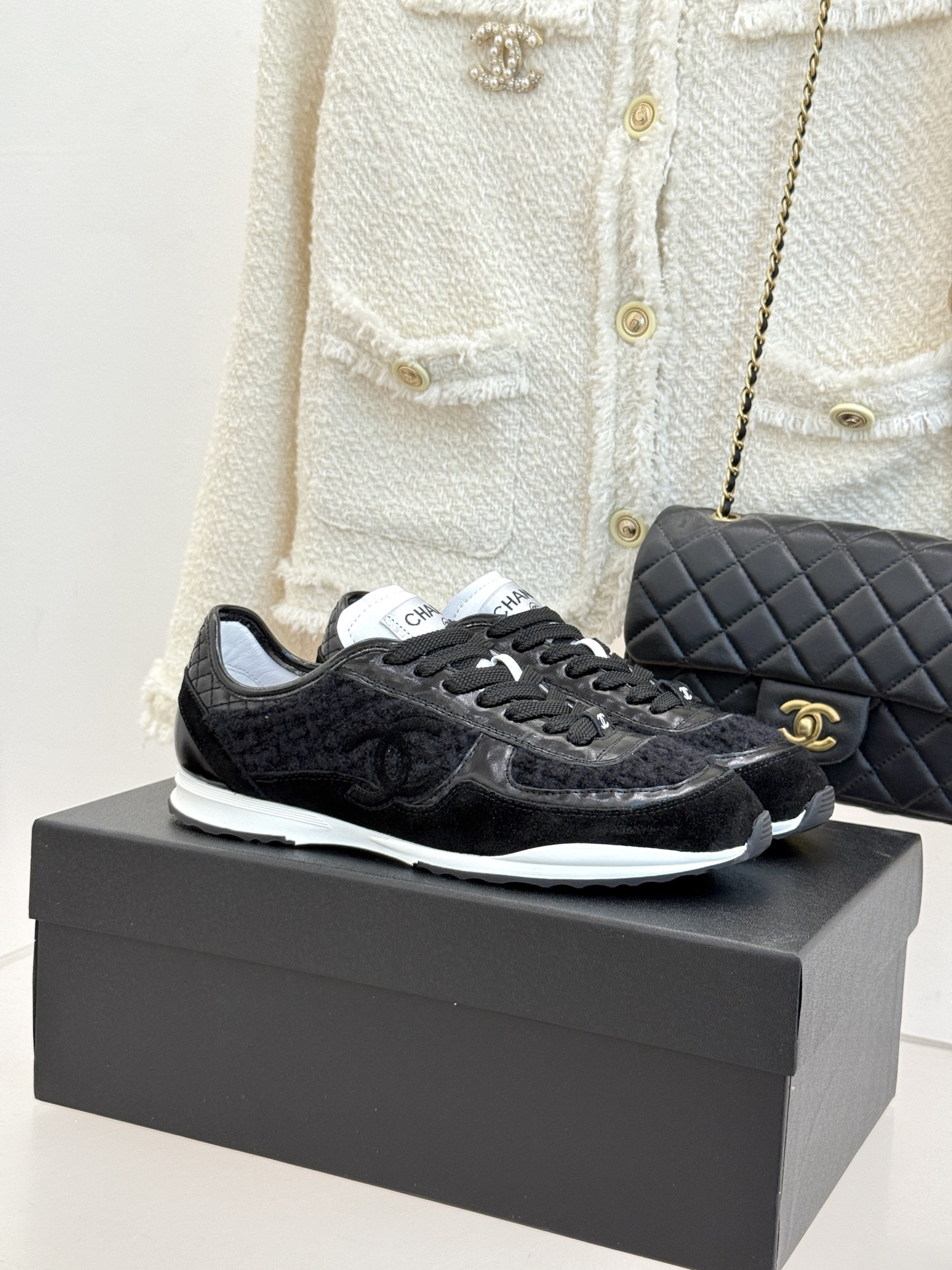 Chanel 25P Lente Nieuw Model Vrouwen Casual Sneakers - Stijlvol en Comfortabel