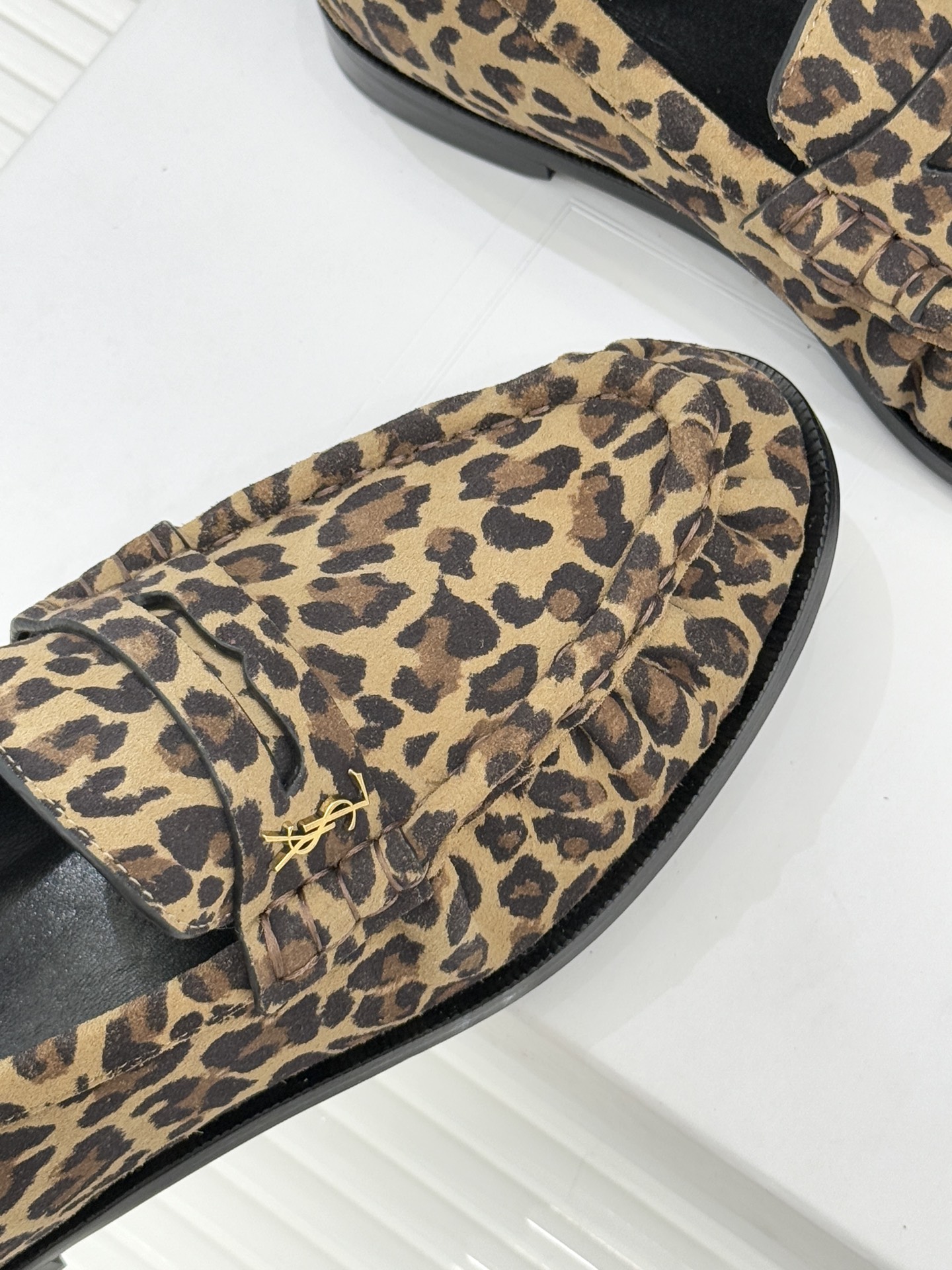 （配原版飞机盒）Saint Lauren*YSL圣罗兰25WF新品YSL小logo乐福鞋标志性的小log