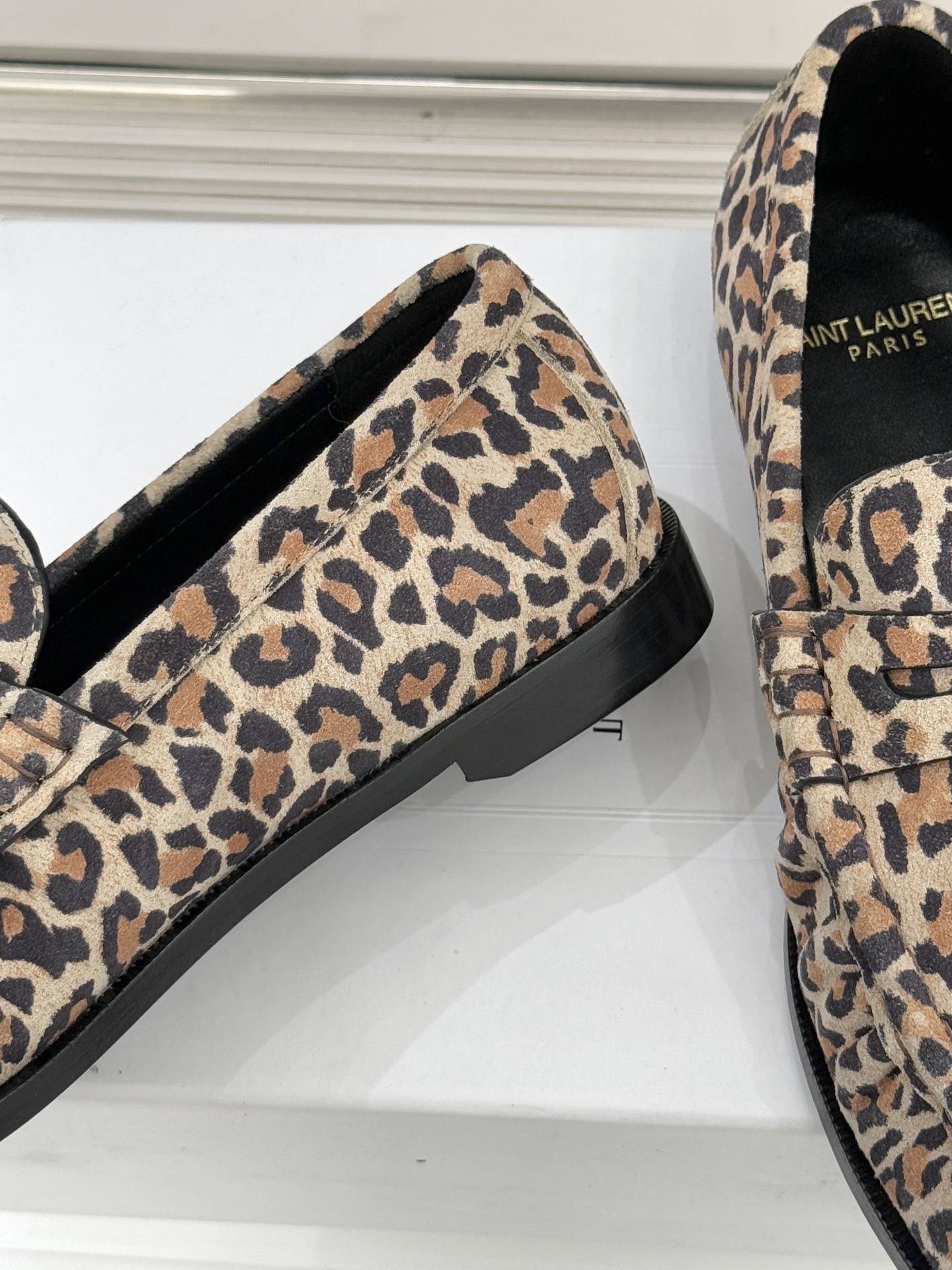 （配原版飞机盒）Saint Lauren*YSL圣罗兰25WF新品YSL小logo乐福鞋标志性的小log