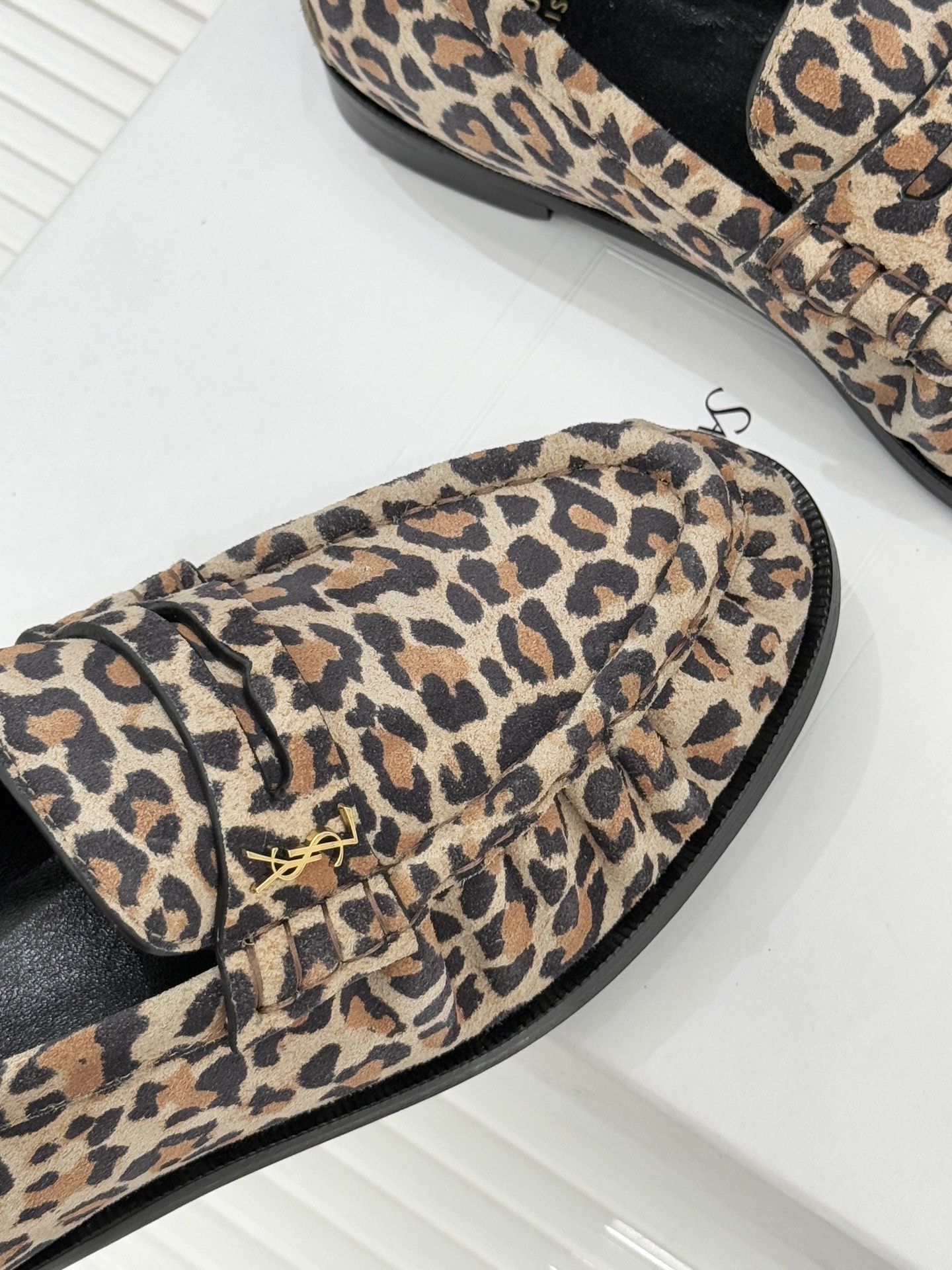 （配原版飞机盒）Saint Lauren*YSL圣罗兰25WF新品YSL小logo乐福鞋标志性的小log