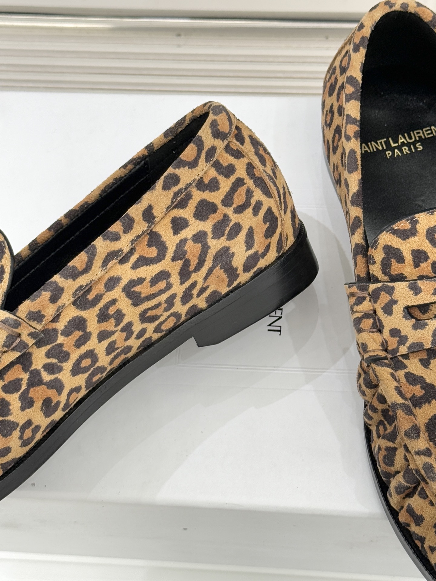 （配原版飞机盒）Saint Lauren*YSL圣罗兰25WF新品YSL小logo乐福鞋标志性的小log