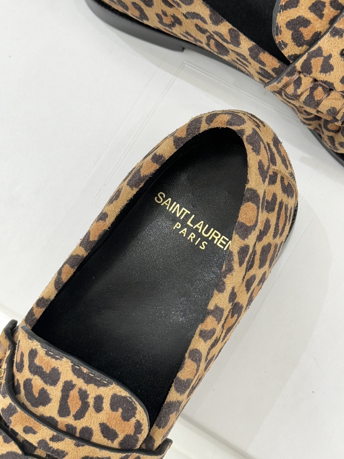 （配原版飞机盒）Saint Lauren*YSL圣罗兰25WF新品YSL小logo乐福鞋标志性的小log