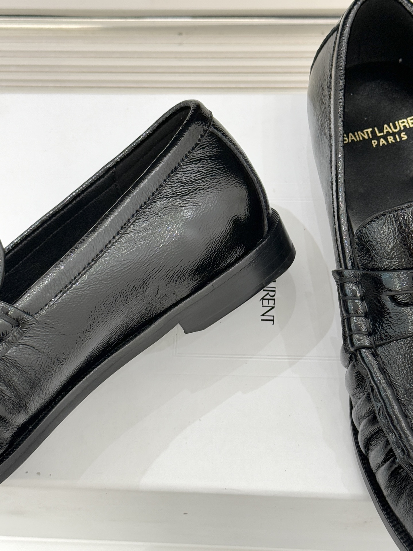 （配原版飞机盒）Saint Lauren*YSL圣罗兰25WF新品YSL小logo乐福鞋标志性的小log