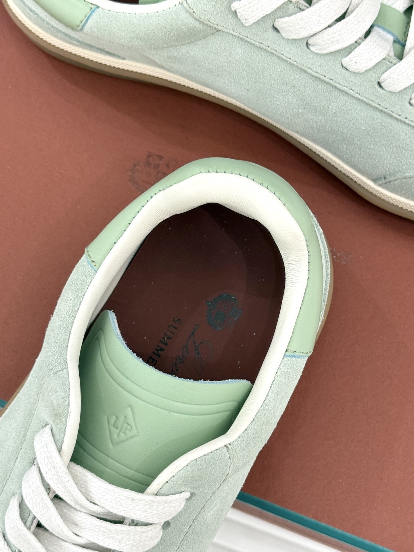 （配原版飞机盒）Loro Piana/LP Tennis Walk情侣款经典复古休闲德训鞋很松弛的老钱风