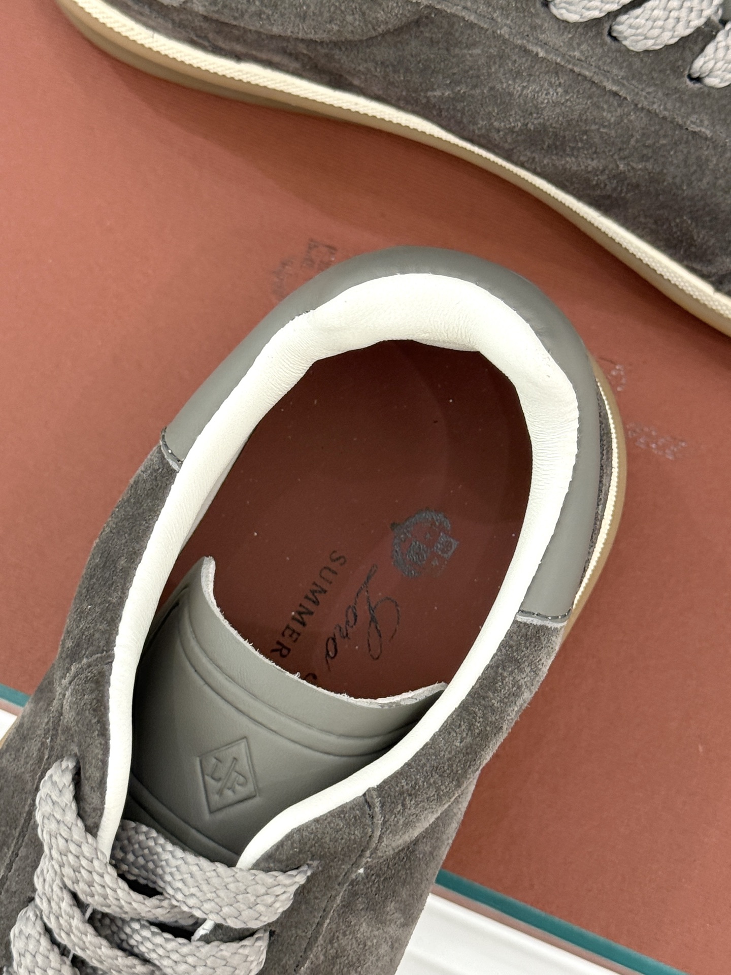 （配原版飞机盒）Loro Piana/LP Tennis Walk情侣款经典复古休闲德训鞋很松弛的老钱风