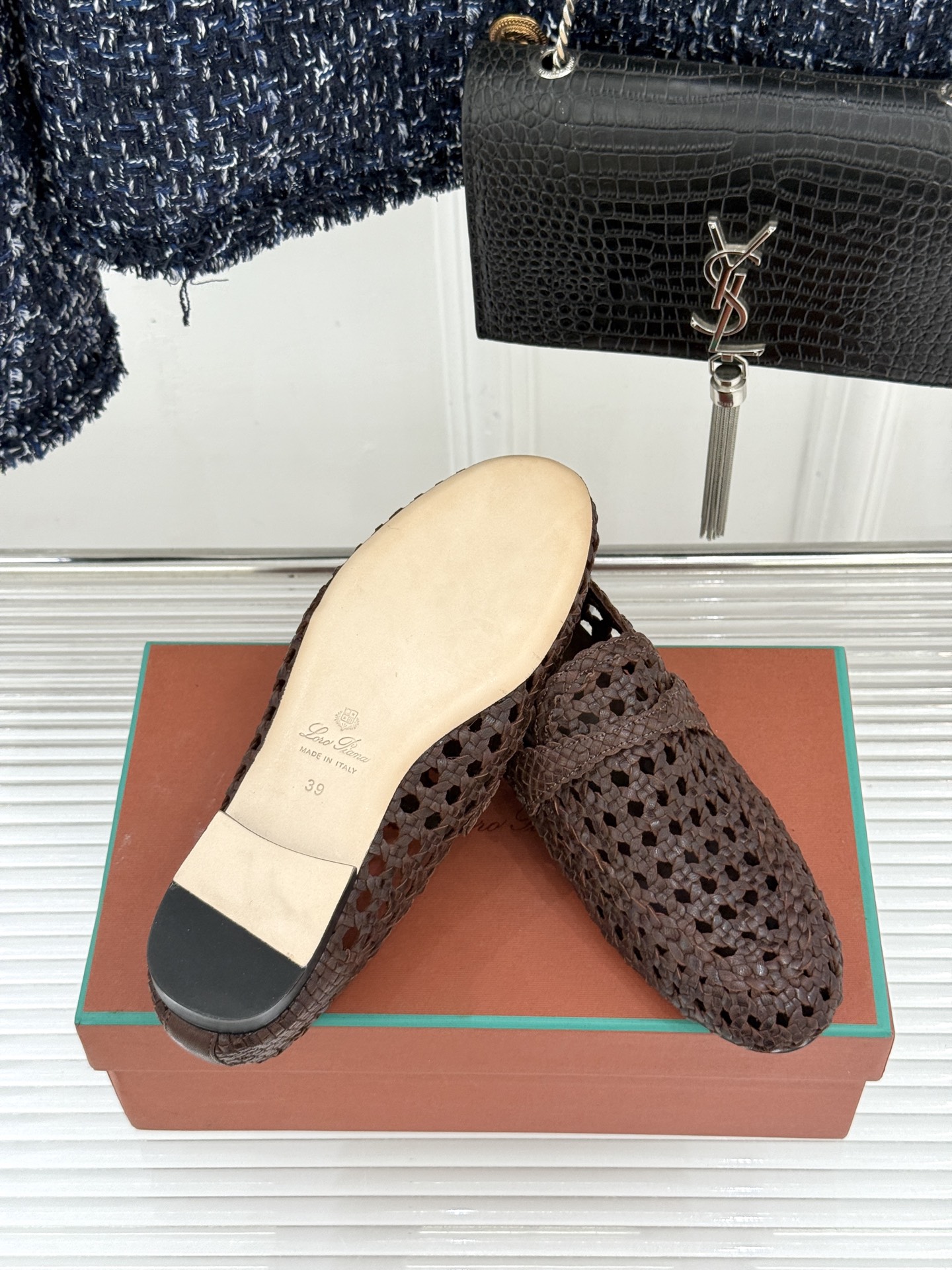 Loro Piana/LP🌾26WF编织乐福鞋单鞋今年最火的Loro Piana编织鞋谁还没拥有我是真的