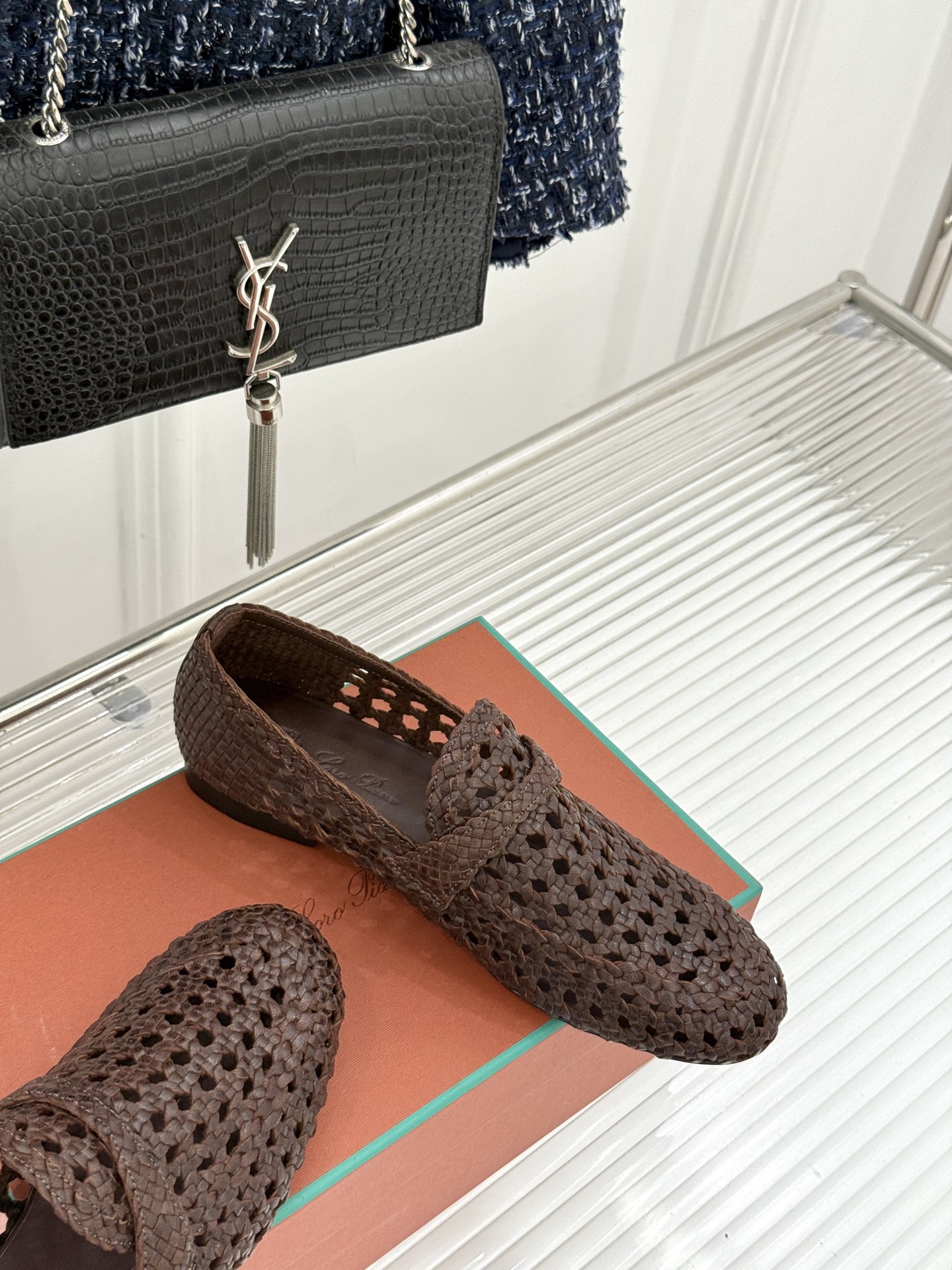 Loro Piana/LP🌾26WF编织乐福鞋单鞋今年最火的Loro Piana编织鞋谁还没拥有我是真的