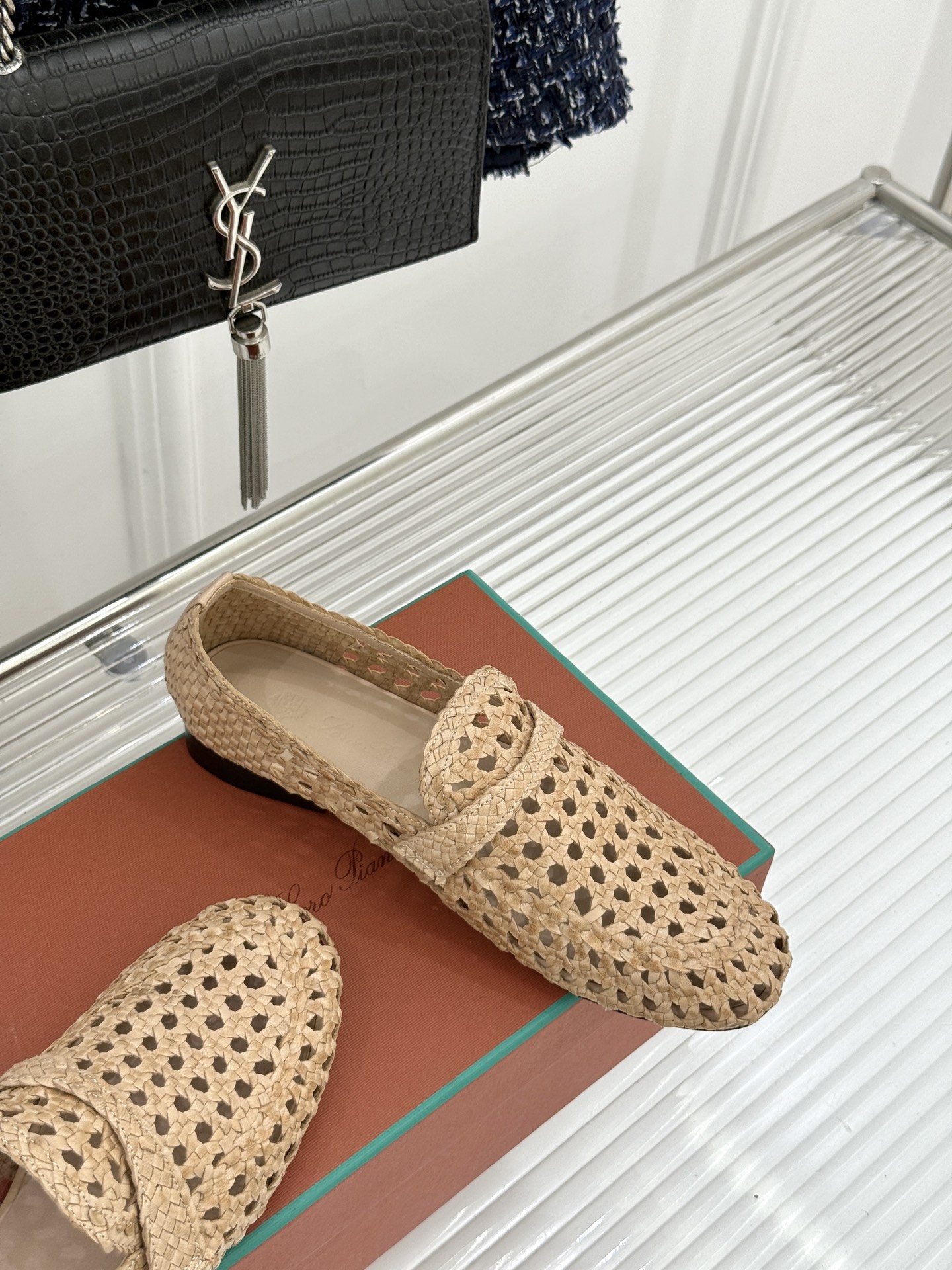 Loro Piana/LP🌾26WF编织乐福鞋单鞋今年最火的Loro Piana编织鞋谁还没拥有我是真的