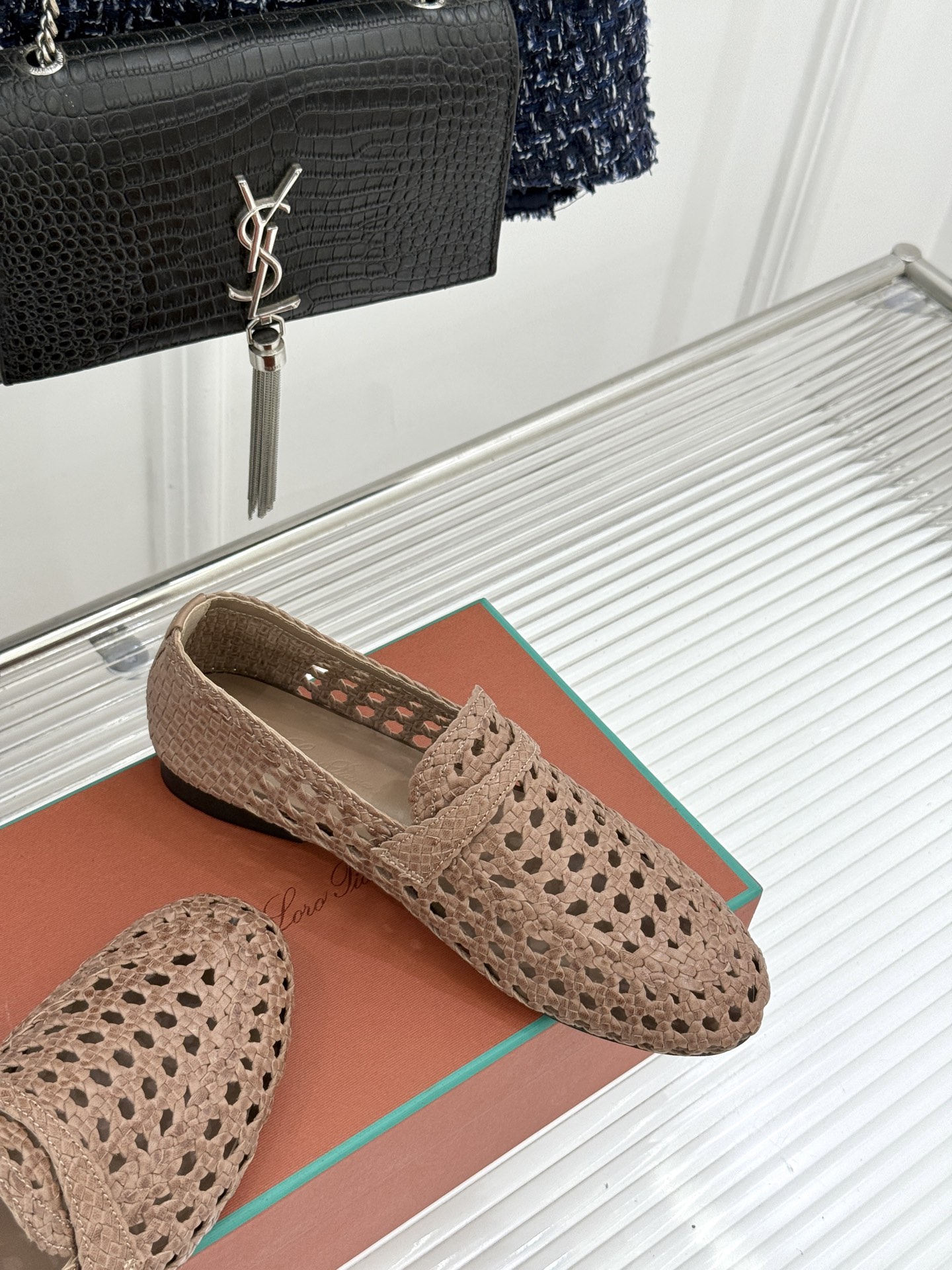 Loro Piana/LP🌾26WF编织乐福鞋单鞋今年最火的Loro Piana编织鞋谁还没拥有我是真的