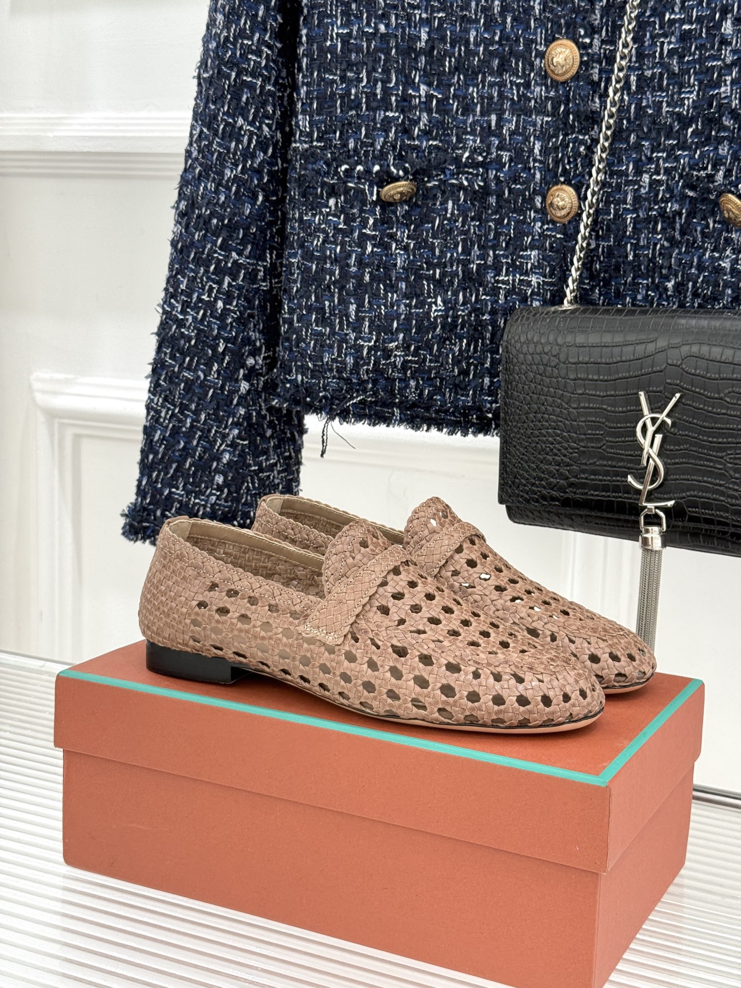 Loro Piana/LP🌾26WF编织乐福鞋单鞋今年最火的Loro Piana编织鞋谁还没拥有我是真的