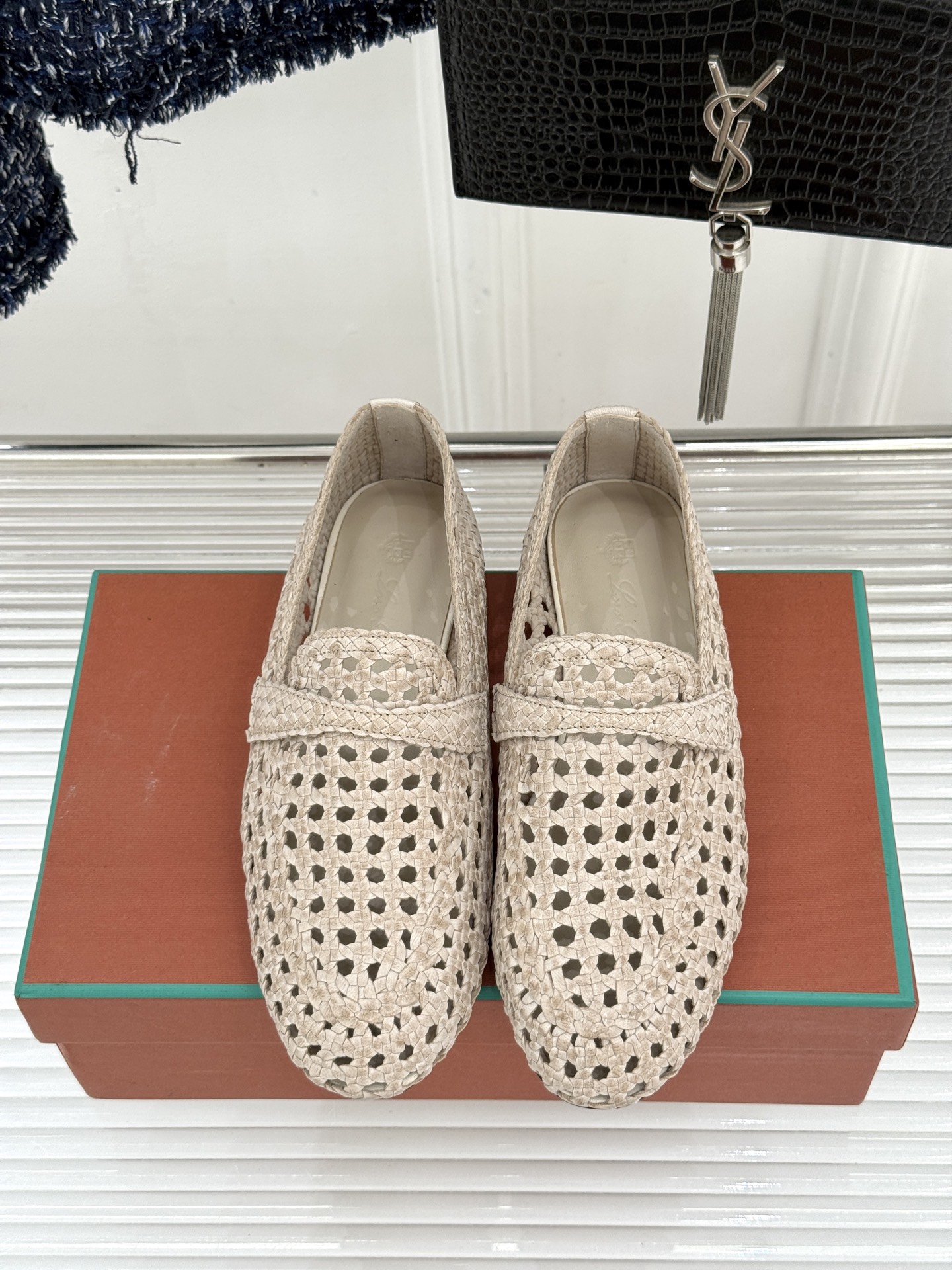 Loro Piana/LP🌾26WF编织乐福鞋单鞋今年最火的Loro Piana编织鞋谁还没拥有我是真的