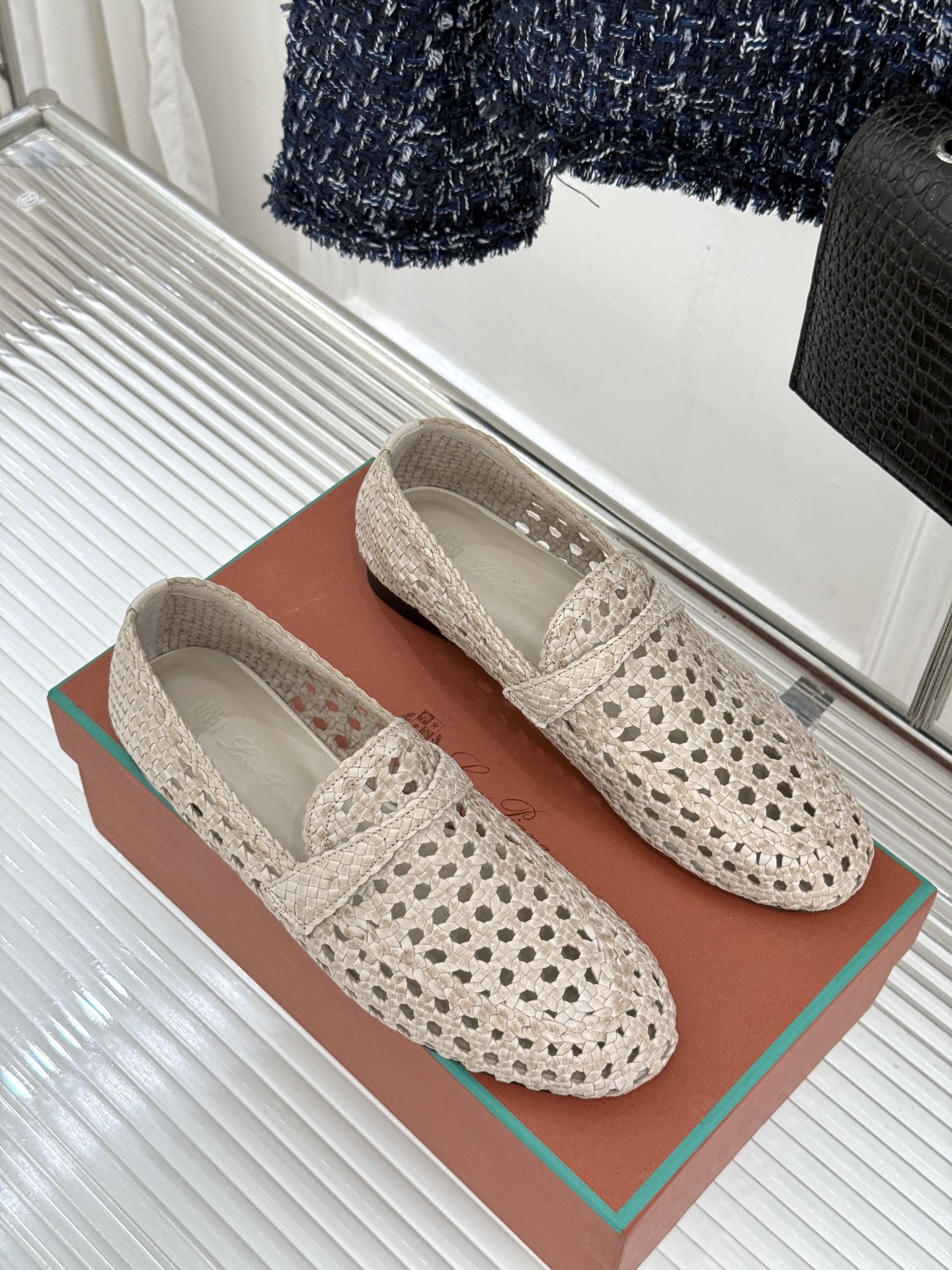 Loro Piana/LP🌾26WF编织乐福鞋单鞋今年最火的Loro Piana编织鞋谁还没拥有我是真的