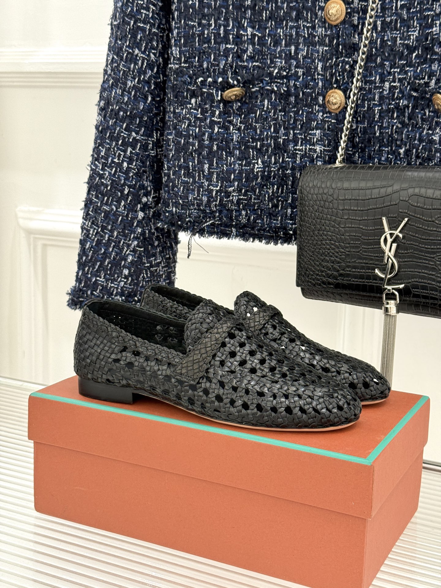 Loro Piana/LP🌾26WF编织乐福鞋单鞋今年最火的Loro Piana编织鞋谁还没拥有我是真的