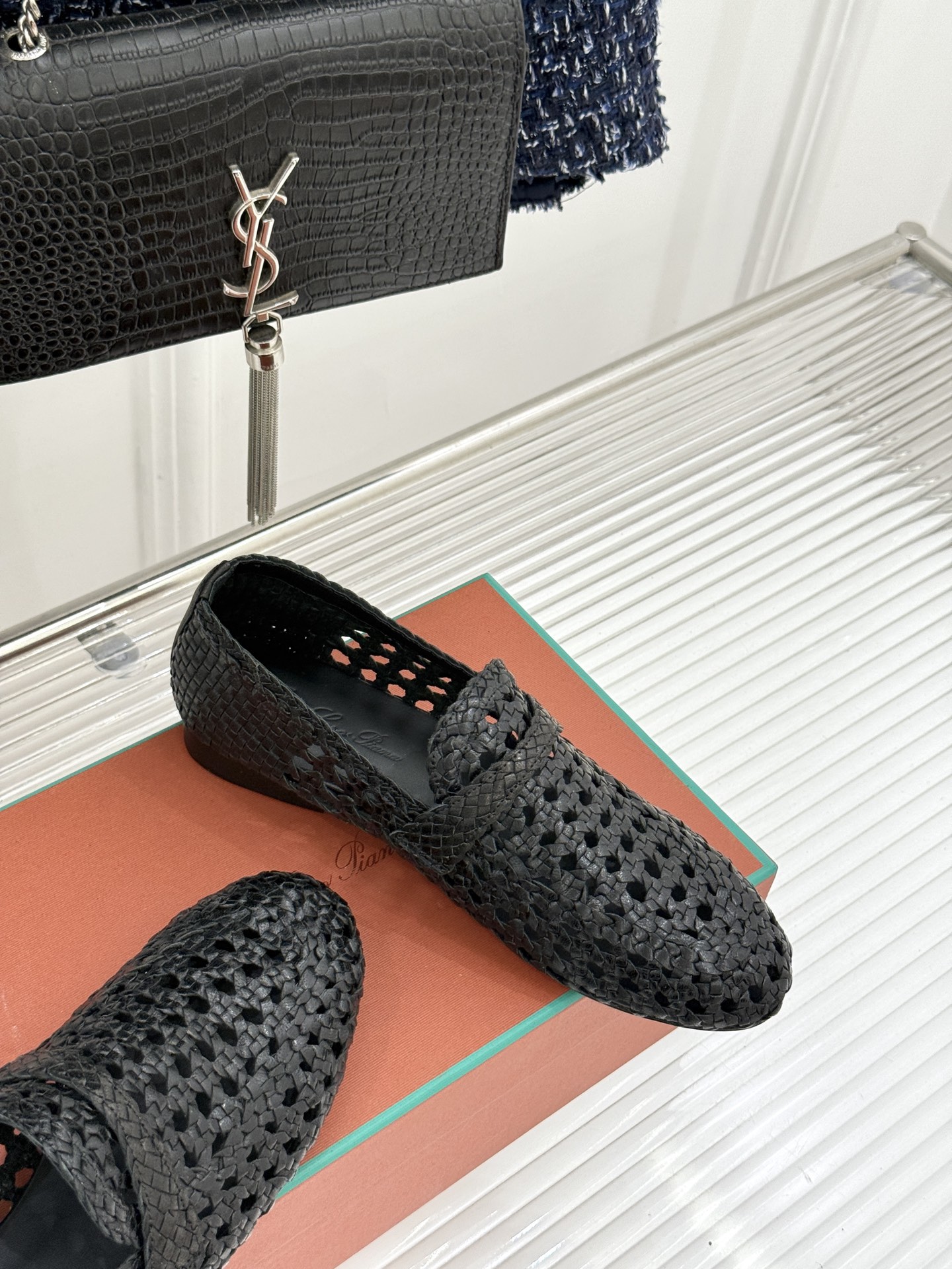 Loro Piana/LP🌾26WF编织乐福鞋单鞋今年最火的Loro Piana编织鞋谁还没拥有我是真的