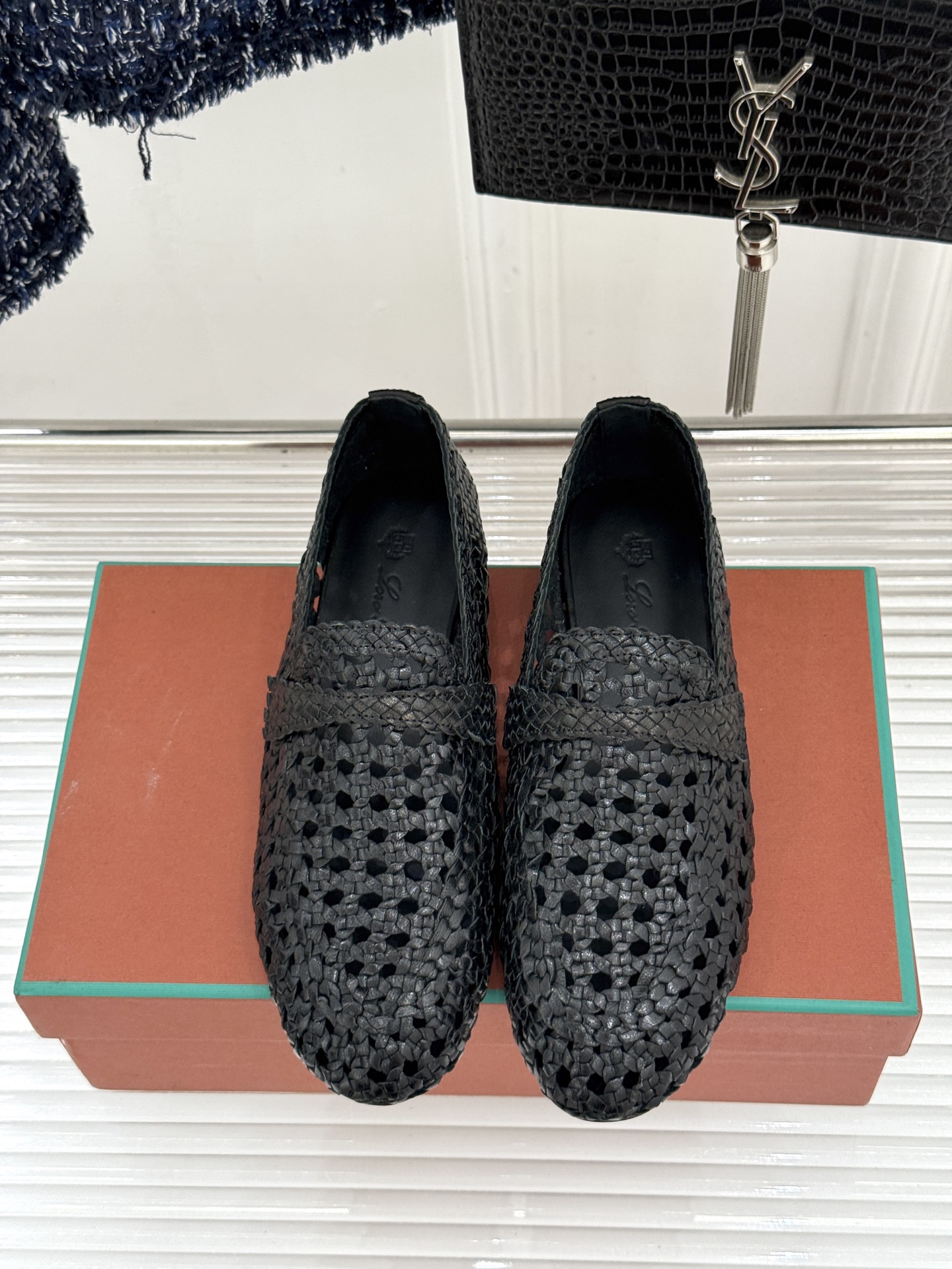 Loro Piana/LP🌾26WF编织乐福鞋单鞋今年最火的Loro Piana编织鞋谁还没拥有我是真的