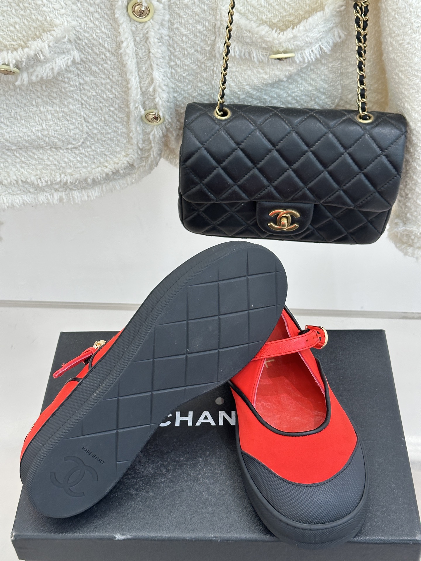 CHANE*｜小香26S双C休闲康鹏玛丽珍鞋复刻中古康鹏的复古魂法式优雅与日常舒适浑然天成。触感软糯如云