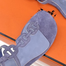 (配原版飞机盒)Hermès/爱马仕26WF新品猪鼻子链条平底凉鞋经典猪鼻子链条平底凉鞋法式奢雅格调一眼 (配原版飞机盒)Hermès/爱马仕26WF新品猪鼻子链条平底凉鞋经典猪鼻子链条平底凉鞋法式奢雅格调一眼