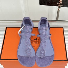 (配原版飞机盒)Hermès/爱马仕26WF新品猪鼻子链条平底凉鞋经典猪鼻子链条平底凉鞋法式奢雅格调一眼 (配原版飞机盒)Hermès/爱马仕26WF新品猪鼻子链条平底凉鞋经典猪鼻子链条平底凉鞋法式奢雅格调一眼