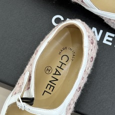 CHANE*|小香经典双C拼色方头平底玛丽珍鞋拼色方头平底设计小羊皮触感细腻亲肤双C电绣点缀鞋头复古方头 CHANE*|小香经典双C拼色方头平底玛丽珍鞋拼色方头平底设计小羊皮触感细腻亲肤双C电绣点缀鞋头复古方头
