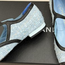 CHANE*|小香经典双C拼色方头平底玛丽珍鞋拼色方头平底设计小羊皮触感细腻亲肤双C电绣点缀鞋头复古方头 CHANE*|小香经典双C拼色方头平底玛丽珍鞋拼色方头平底设计小羊皮触感细腻亲肤双C电绣点缀鞋头复古方头