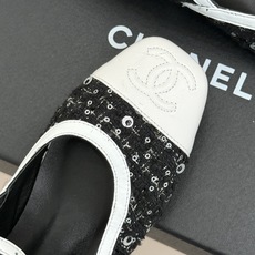 CHANE*|小香经典双C拼色方头平底玛丽珍鞋拼色方头平底设计小羊皮触感细腻亲肤双C电绣点缀鞋头复古方头 CHANE*|小香经典双C拼色方头平底玛丽珍鞋拼色方头平底设计小羊皮触感细腻亲肤双C电绣点缀鞋头复古方头