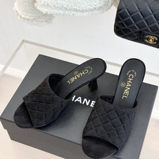 CHANE*|小香26A新品菱格鱼嘴高跟拖鞋26A早秋封神单品金属双C闪得挪不开眼经典菱格纹高级感拉满鞋 CHANE*|小香26A新品菱格鱼嘴高跟拖鞋26A早秋封神单品金属双C闪得挪不开眼经典菱格纹高级感拉满鞋