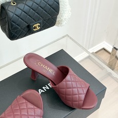 CHANE*|小香26A新品菱格鱼嘴高跟拖鞋26A早秋封神单品金属双C闪得挪不开眼经典菱格纹高级感拉满鞋 CHANE*|小香26A新品菱格鱼嘴高跟拖鞋26A早秋封神单品金属双C闪得挪不开眼经典菱格纹高级感拉满鞋
