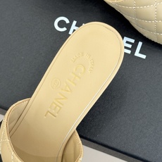 CHANE*|小香26A新品大双C菱格鱼嘴高跟拖鞋26A早秋王炸登场大双C菱格惊艳全场经典菱格纹铺满鞋面 CHANE*|小香26A新品大双C菱格鱼嘴高跟拖鞋26A早秋王炸登场大双C菱格惊艳全场经典菱格纹铺满鞋面