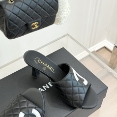 CHANE*|小香26A新品大双C菱格鱼嘴高跟拖鞋26A早秋王炸登场大双C菱格惊艳全场经典菱格纹铺满鞋面 CHANE*|小香26A新品大双C菱格鱼嘴高跟拖鞋26A早秋王炸登场大双C菱格惊艳全场经典菱格纹铺满鞋面