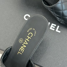 CHANE*|小香26A新品大双C菱格鱼嘴高跟拖鞋26A早秋王炸登场大双C菱格惊艳全场经典菱格纹铺满鞋面 CHANE*|小香26A新品大双C菱格鱼嘴高跟拖鞋26A早秋王炸登场大双C菱格惊艳全场经典菱格纹铺满鞋面