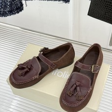 Unfolio 26WF新品复古流苏平底玛丽珍鞋法式甜妹的心头好经典圆头温柔修饰脚型灵动流苏随步履摇曳进 Unfolio 26WF新品复古流苏平底玛丽珍鞋法式甜妹的心头好经典圆头温柔修饰脚型灵动流苏随步履摇曳进
