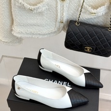 CHANE*|小香26A新品拼色双C尖头平底单鞋26A早秋王炸拼色单鞋撞色拼接自带高级氛围感双C暗纹低调 CHANE*|小香26A新品拼色双C尖头平底单鞋26A早秋王炸拼色单鞋撞色拼接自带高级氛围感双C暗纹低调