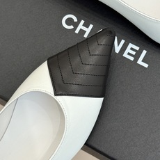 CHANE*|小香26A新品拼色双C尖头平底单鞋26A早秋王炸拼色单鞋撞色拼接自带高级氛围感双C暗纹低调 CHANE*|小香26A新品拼色双C尖头平底单鞋26A早秋王炸拼色单鞋撞色拼接自带高级氛围感双C暗纹低调