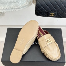 CHANE*|小香26A新品老钱风褶皱乐福半拖26A早秋老钱风神鞋褶皱肌理揉进松弛感双C金属扣低调闪微光 CHANE*|小香26A新品老钱风褶皱乐福半拖26A早秋老钱风神鞋褶皱肌理揉进松弛感双C金属扣低调闪微光
