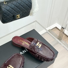 CHANE*|小香26A新品老钱风褶皱乐福半拖26A早秋老钱风神鞋褶皱肌理揉进松弛感双C金属扣低调闪微光 CHANE*|小香26A新品老钱风褶皱乐福半拖26A早秋老钱风神鞋褶皱肌理揉进松弛感双C金属扣低调闪微光